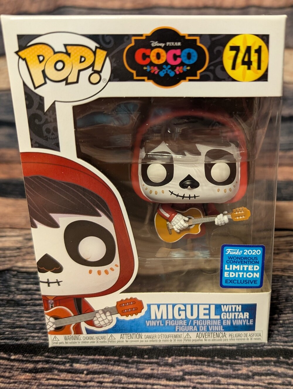 Funko Pop Disney Pixar Coco Miguel With Guitar #741